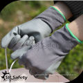 SRSAFETY 13G Nylon palm beschichtete graue Sicherheit und saubere Nitrilhandschuhe